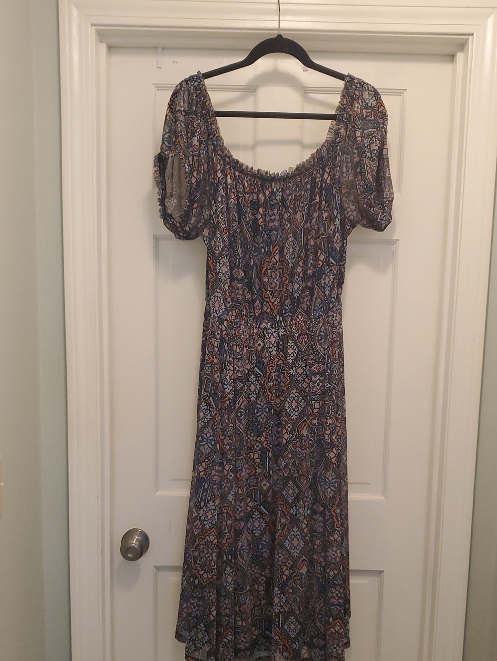 torrid Multi-color Paisley Midi Dress